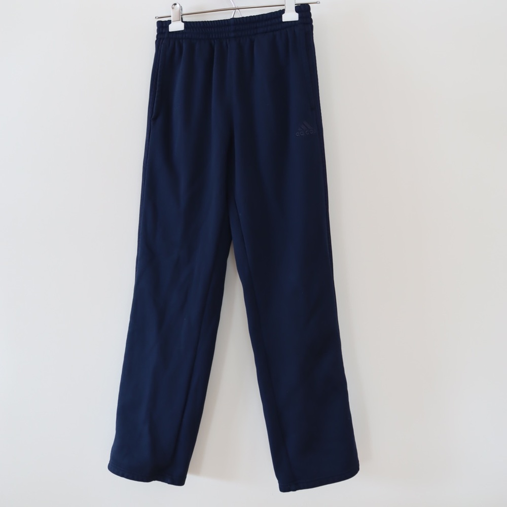 Adidas boys size 14/16 blue sweatpants GOOD CONDITION